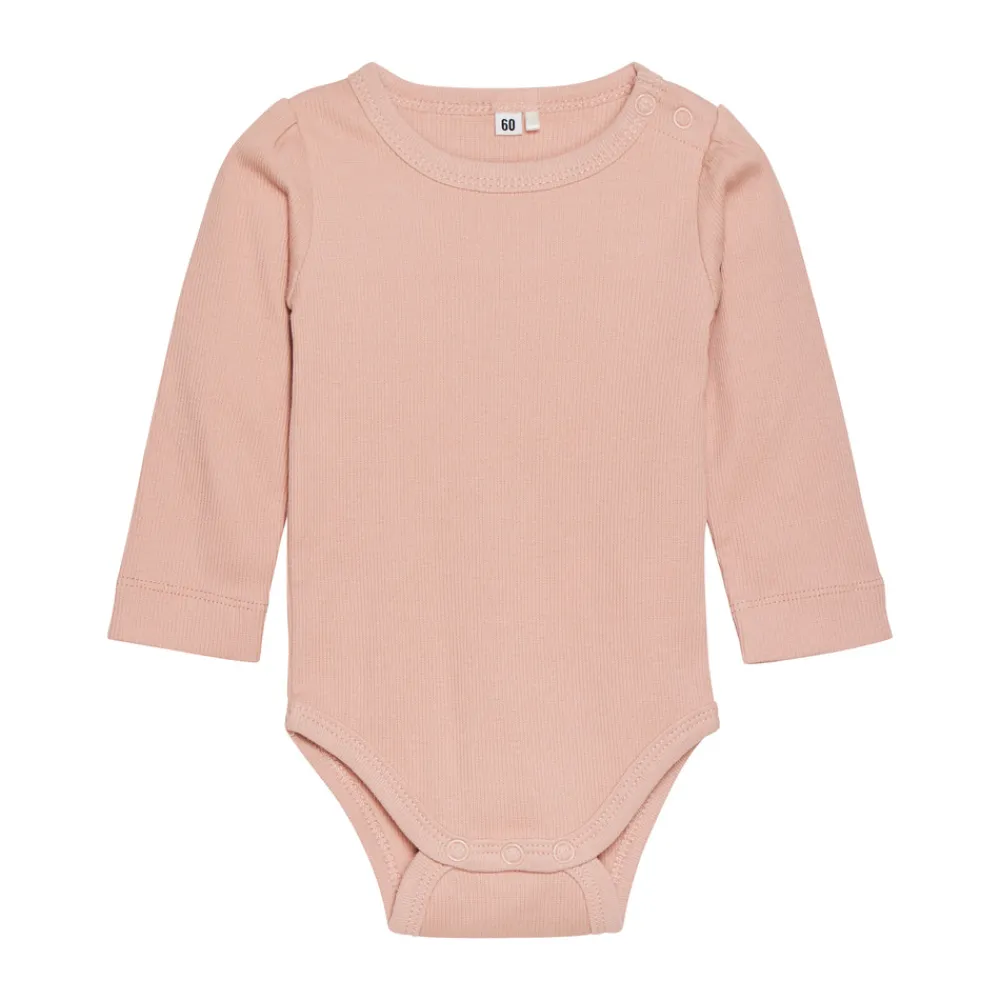 BeKids Body lange ærmer - Mahogany Rose- Bodystocking Langærmet