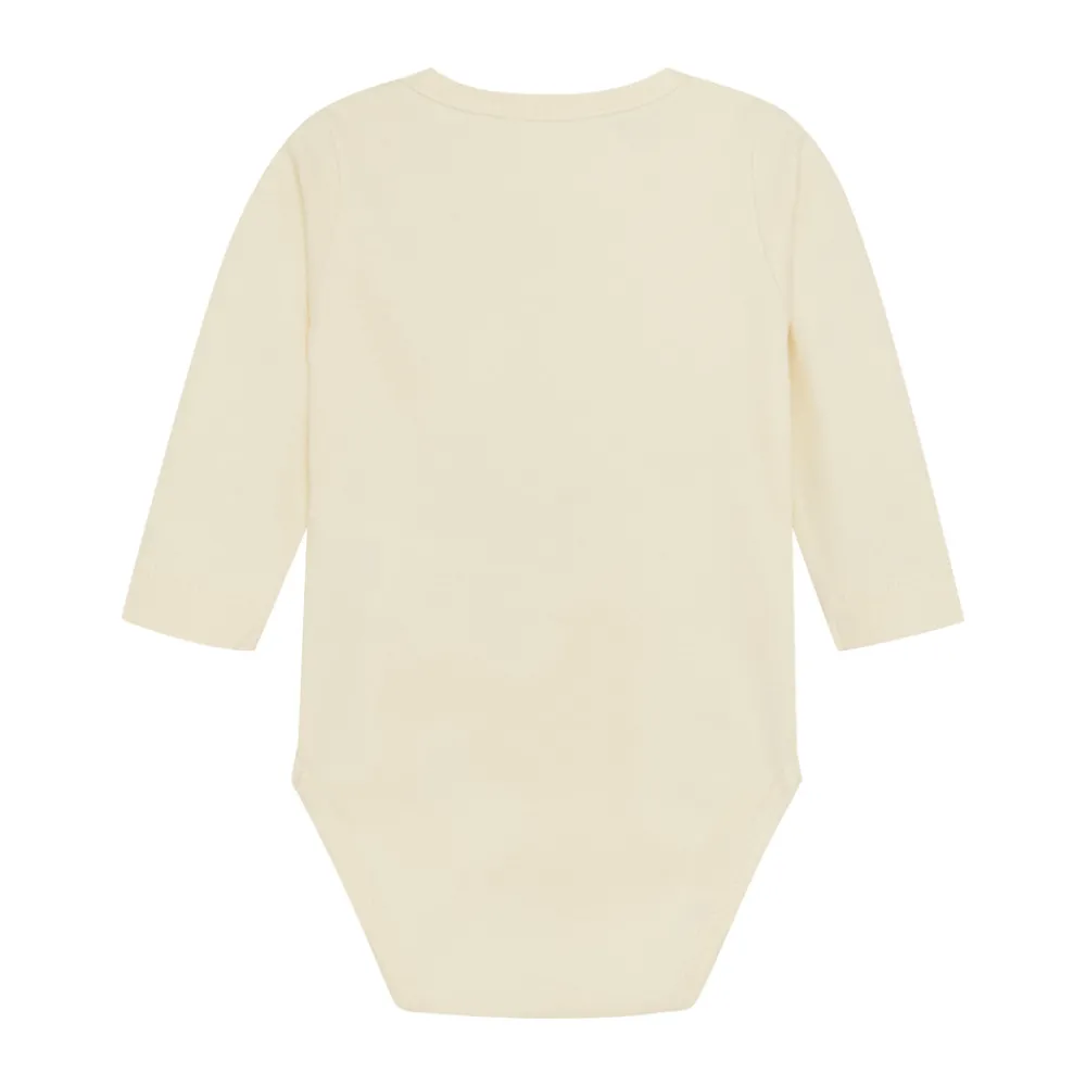 Fixoni Body langærmet - Buttercream- Bodystocking Langærmet