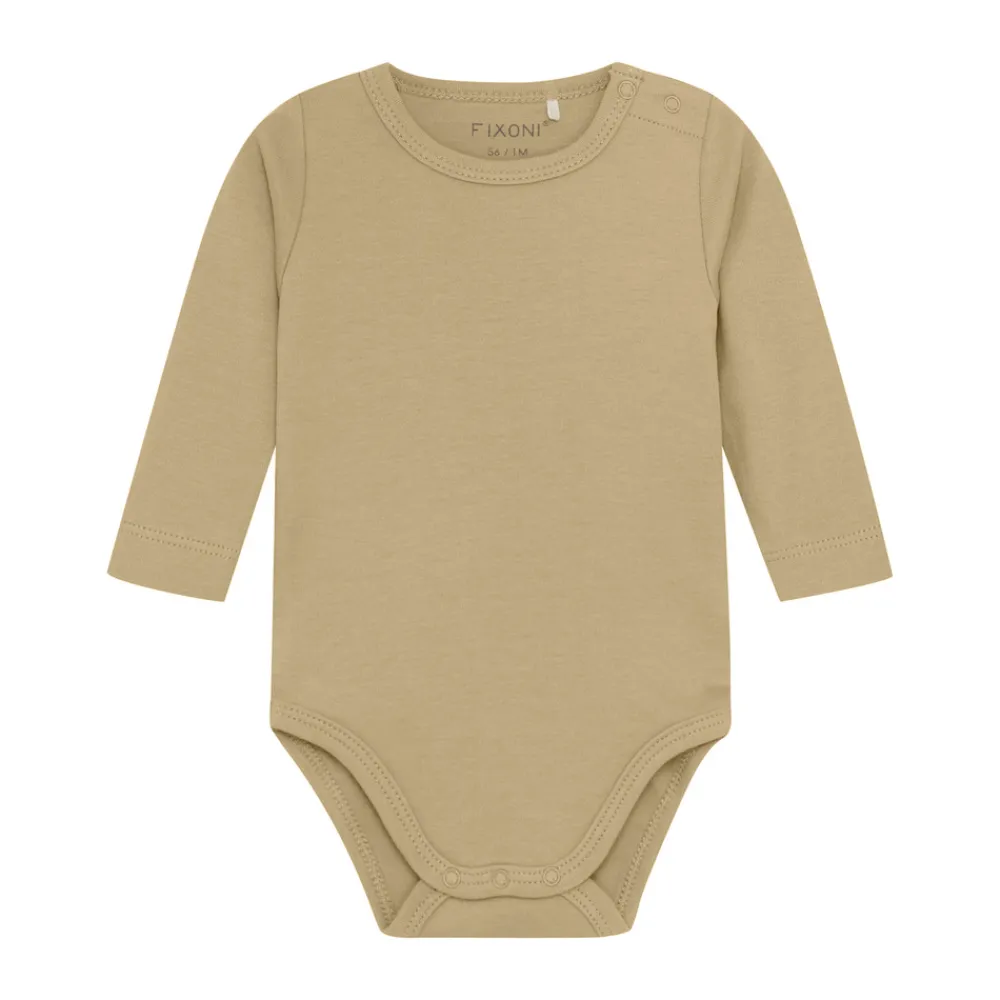 Fixoni Body langærmet - Sesame- Bodystocking Langærmet