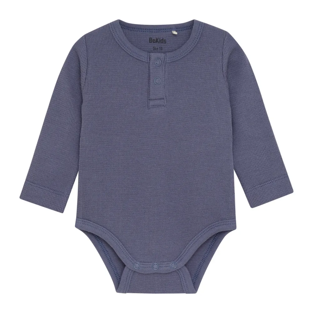 BeKids Body Langærmet - Solid - 7910- Bodystocking Langærmet