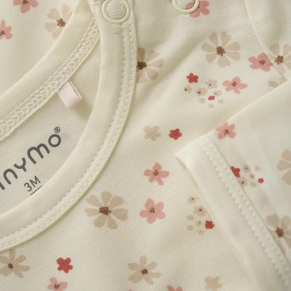 Minymo Body LS - Bamboo - 413- Bodystocking Langærmet