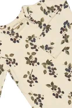 PETIT PIAO Body ls - Blackberry- Bodystocking Langærmet