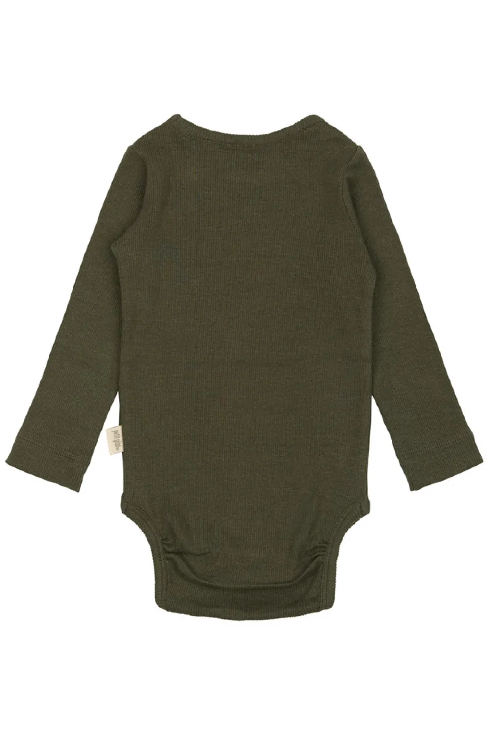 PETIT PIAO Body ls - Green Leaf- Bodystocking Langærmet