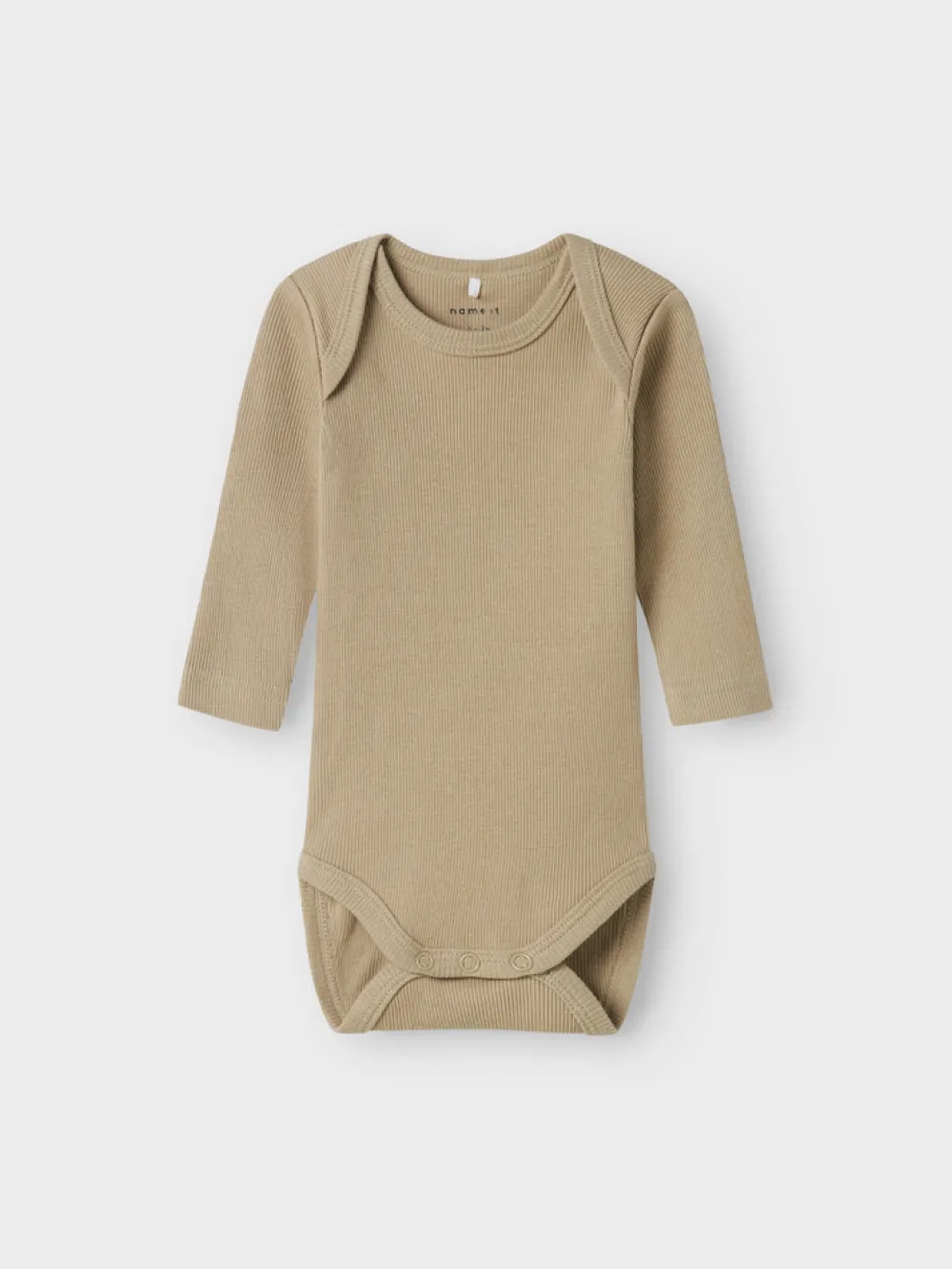 NAME IT Body 5p ls solid rib - CHINA BLUE- Multipack|Bodystocking Langærmet