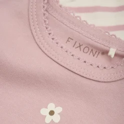 Fixoni Bodysæt m. hue - Shadow gray- Bodystocking Langærmet|Leggings