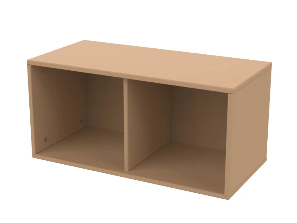 FLEXA Bogkasse, Roomie 72x34,5x34,5, Latte-Børn Hylder