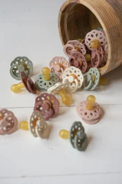 BIBS Boheme 2 pk Latex str. 2 - vanilla/dark oak- Sutter