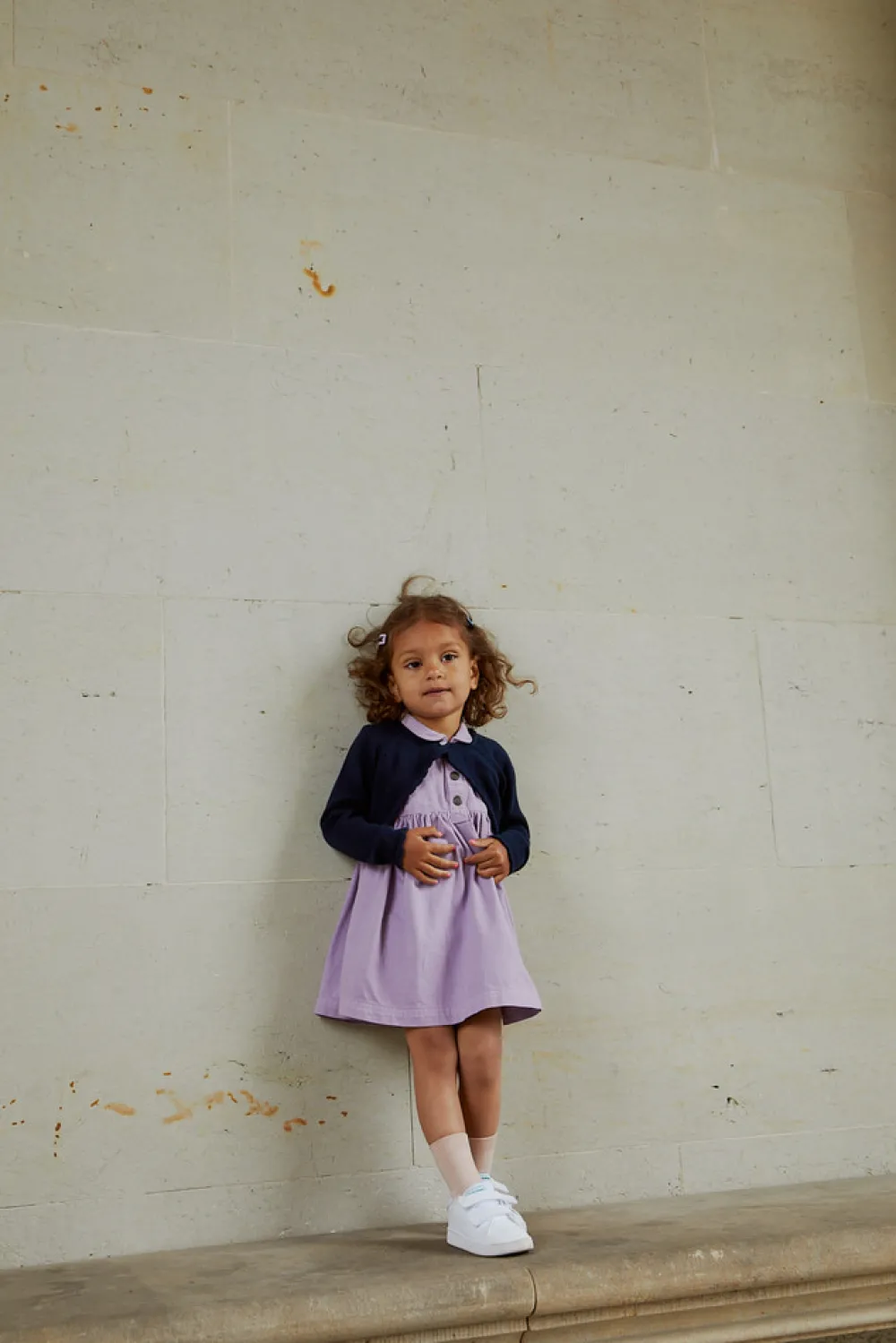 Copenhagen Colors Bolero m. hjerter - NAVY- Cardigans, Veste & Trøjer