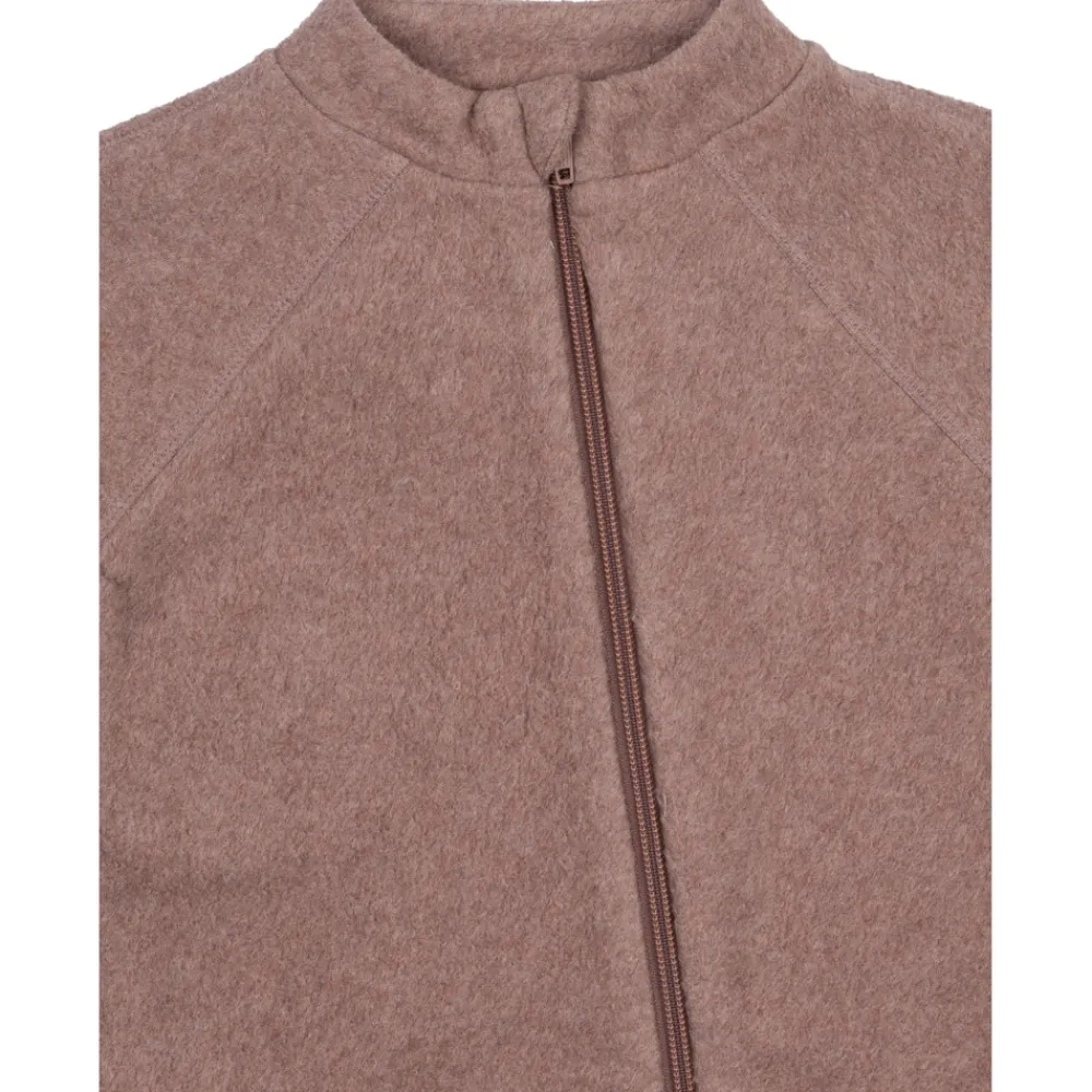 Mikk-Line Bomuld Fleece Baby dragt - BURLWOODME- Softshell & Fleece