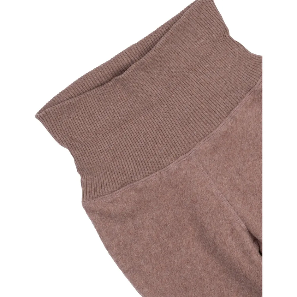 Mikk-Line Bomuld Fleece bukser - BURLWOODME- Softshell & Fleece|Bukser