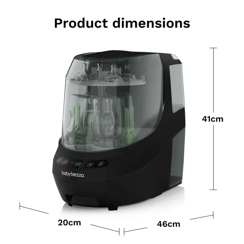 Baby Brezza Bottle Washer Pro Black- Tilberedning & Rengøring