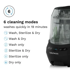 Baby Brezza Bottle Washer Pro Black- Tilberedning & Rengøring