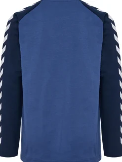 hummel Boys t-shirt l/s - 7149- Bluser