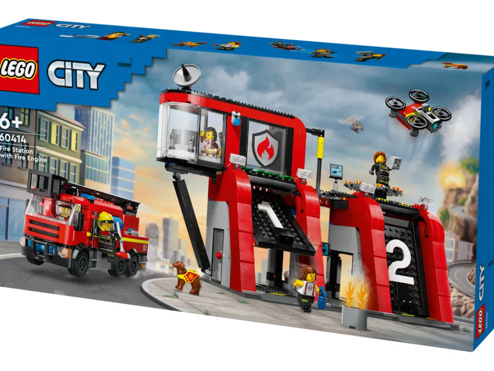 LEGO CITY Brandstation med brandbil 60414 LEGO® City- Lego