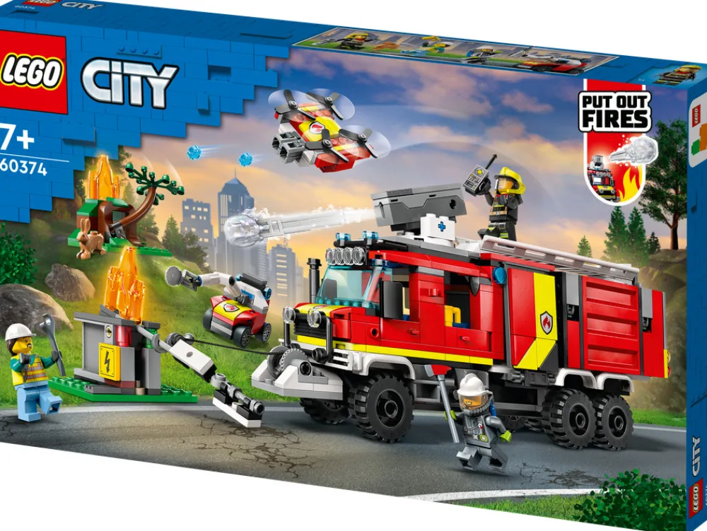 LEGO CITY Brandvæsnets kommandovogn 60374 LEGO® City- Lego