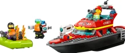 LEGO® Brandvæsnets redningsbåd 60373 City- Lego
