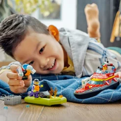 LEGO® Brandvæsnets redningsbåd 60373 City- Lego