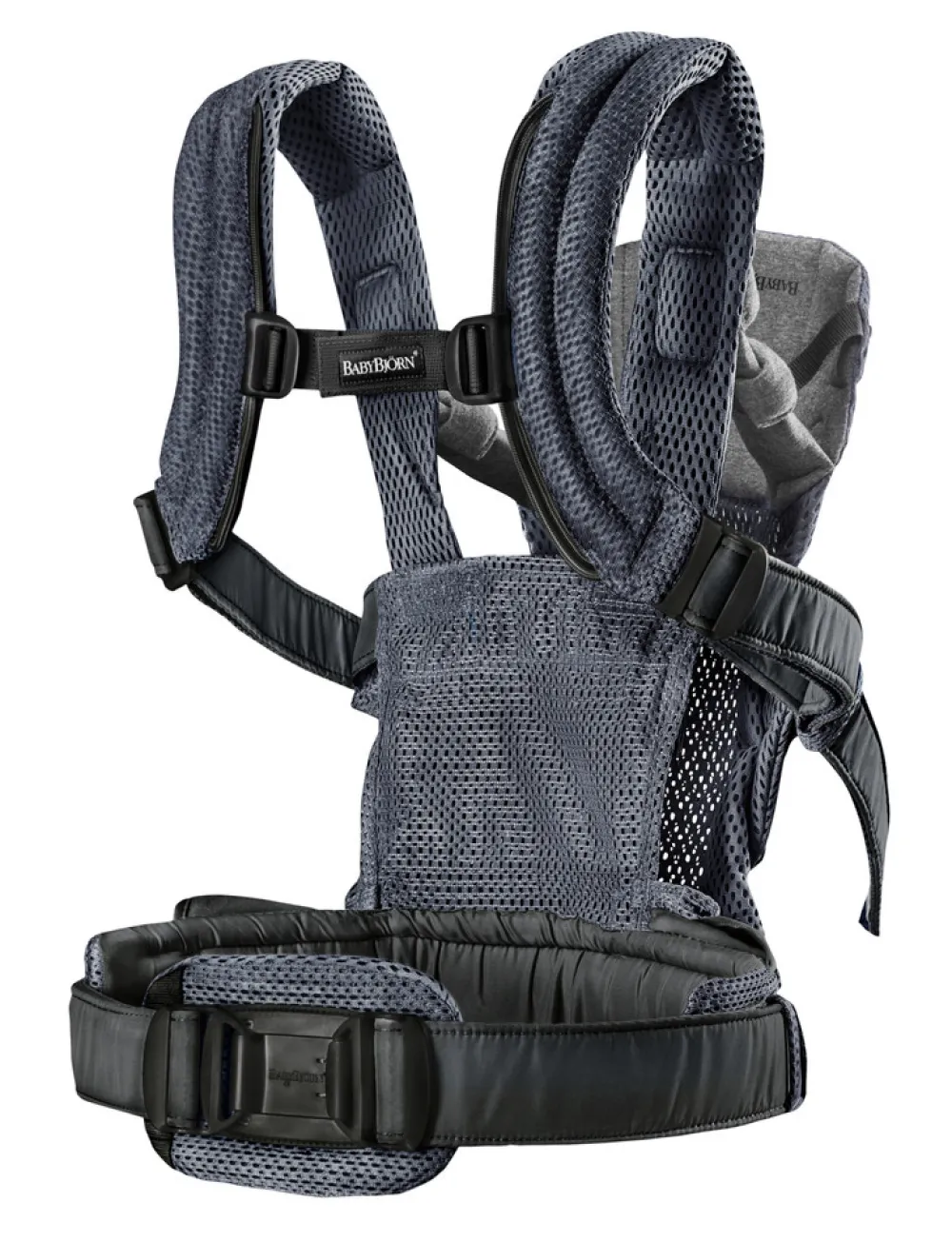 BabyBjörn Bæresele Harmony - 3D-mesh, Antracitgrå- Bæreseler & Vikler