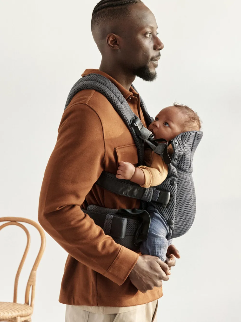 BabyBjörn Bæresele Harmony - 3D-mesh, Antracitgrå- Bæreseler & Vikler