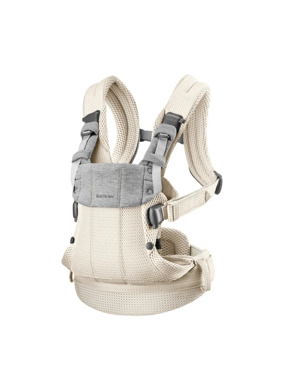 BabyBjörn Bæresele Harmony - 3D-mesh, Cremefarvet- Bæreseler & Vikler