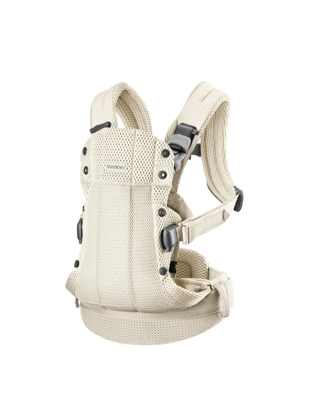BabyBjörn Bæresele Harmony - 3D-mesh, Cremefarvet- Bæreseler & Vikler