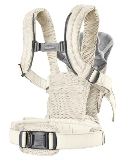 BabyBjörn Bæresele Harmony - 3D-mesh, Cremefarvet- Bæreseler & Vikler