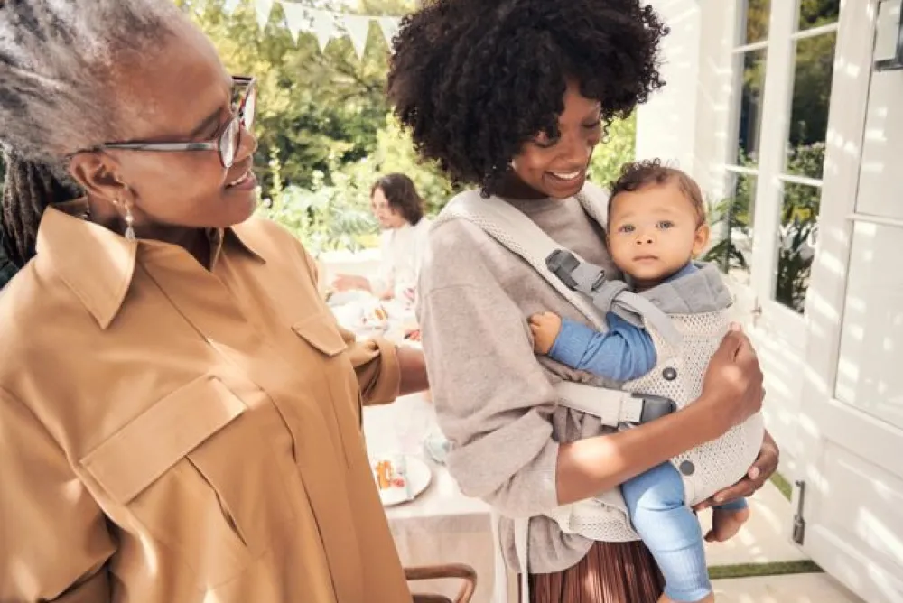 BabyBjörn Bæresele Harmony - 3D-mesh, Cremefarvet- Bæreseler & Vikler