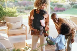 BabyBjörn Bæresele Mini - Vævet, Sort- Bæreseler & Vikler