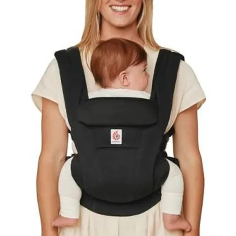 Ergobaby Bæresele, Omni Deluxe, Bomuld - Onyx Black- Bæreseler & Vikler
