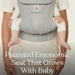 Ergobaby Bæresele, Omni Deluxe, Bomuld - Onyx Black- Bæreseler & Vikler