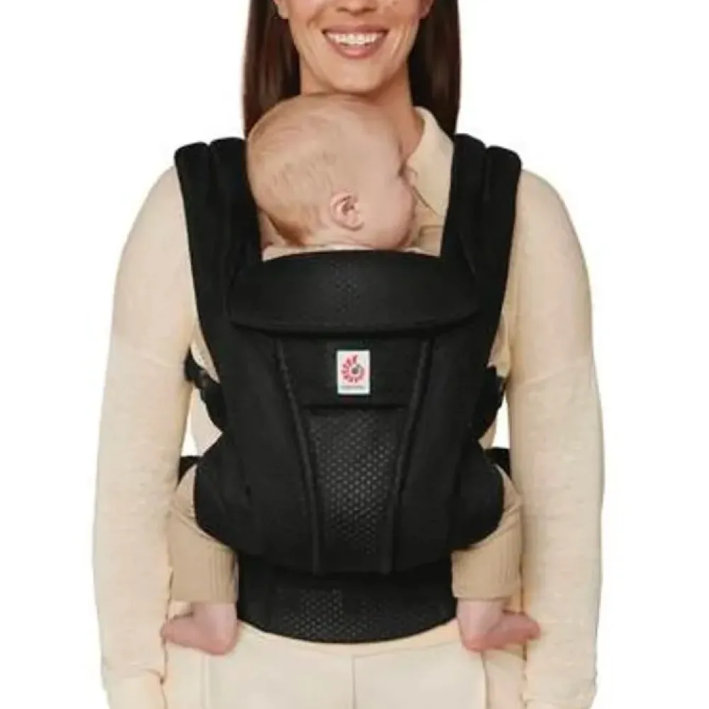 Ergobaby Bæresele, Omni Deluxe, Mesh - Onyx Black- Bæreseler & Vikler