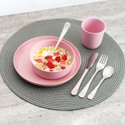 Reer Børnebestik I rustfrit stål, 4 stk.- Bestik