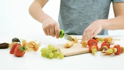 Kinderkitchen Børnekokkeknivsæt - grøn/blå- Bestik