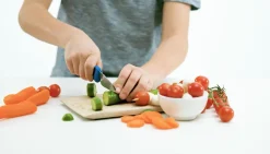 Kinderkitchen Børnekokkeknivsæt - pink/lilla- Bestik