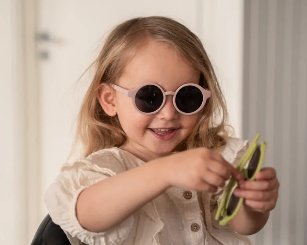 Filibabba Børnesolbriller i genbrugsplastik - Bleached mauve- Solbriller