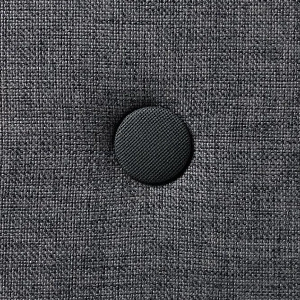 By KlipKlap Børnestol XL - mørkegrå/sortgrå knap-Børn Tumlemøbler