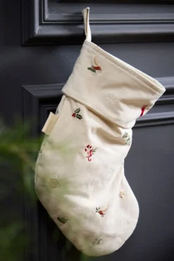 Filibabba Broderet sok - Wonderful Winter- Dekorationer