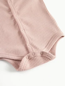 MarMar Copenhagen Bruno Langærmet Body - Faded rose- Bodystocking Langærmet