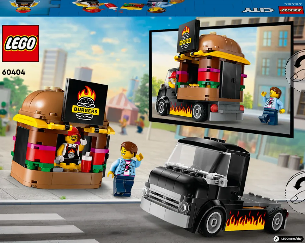 LEGO CITY Burgervogn 60404 LEGO® City- Lego