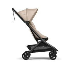 Bugaboo Butterfly 2 complete - Black/Desert Taupe- Klapvogne Med Flade Sæder|Rejseklapvogne