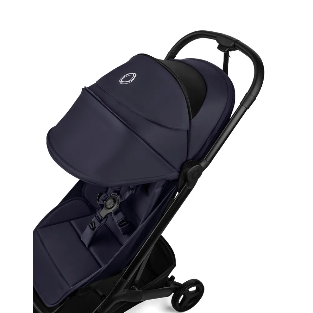 Bugaboo Butterfly 2 complete - Black/Deep Indigo- Klapvogne Med Flade Sæder|Rejseklapvogne