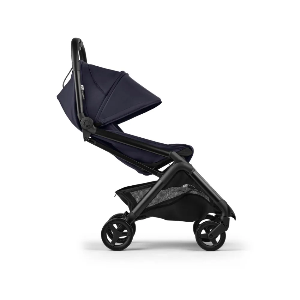 Bugaboo Butterfly 2 complete - Black/Deep Indigo- Klapvogne Med Flade Sæder|Rejseklapvogne