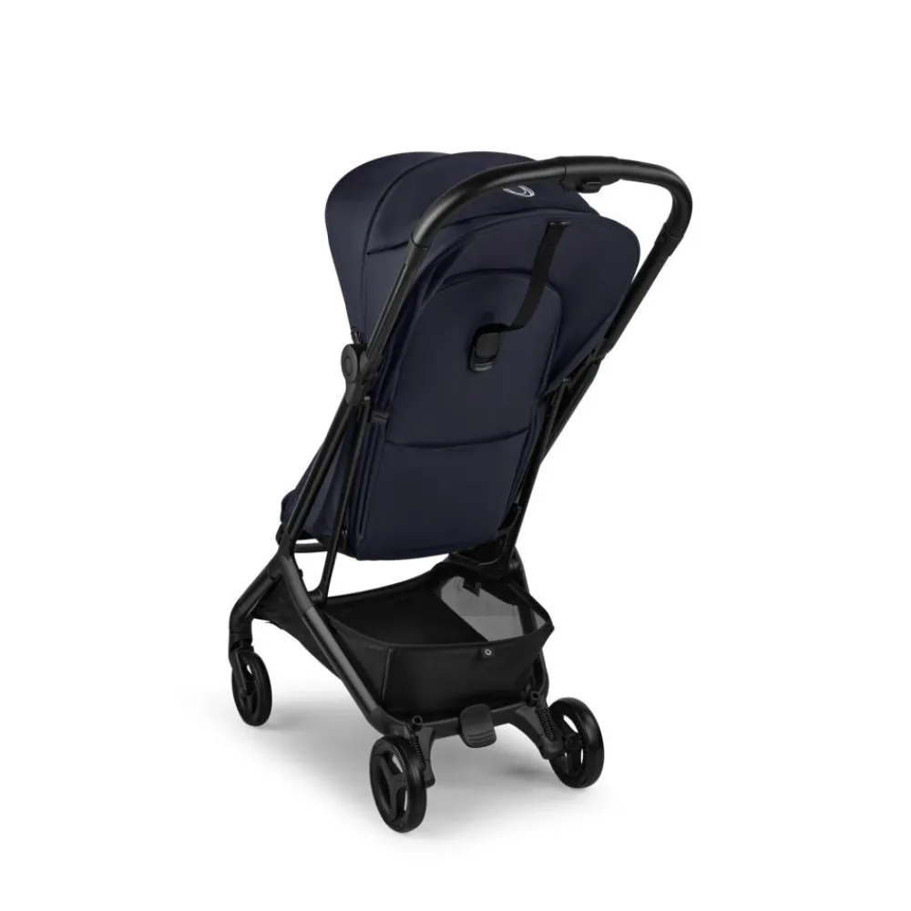 Bugaboo Butterfly 2 complete - Black/Deep Indigo- Klapvogne Med Flade Sæder|Rejseklapvogne