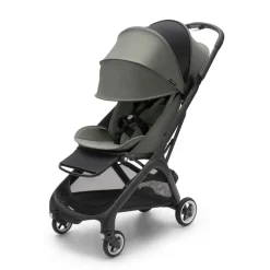 Bugaboo Butterfly complete - forest green/black- Klapvogne Med Ergonomiske Sæder|Rejseklapvogne
