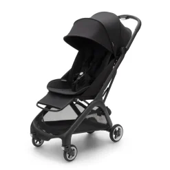Bugaboo Butterfly complete - midnight black/black- Klapvogne Med Ergonomiske Sæder|Rejseklapvogne