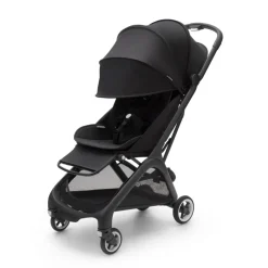 Bugaboo Butterfly complete - midnight black/black- Klapvogne Med Ergonomiske Sæder|Rejseklapvogne