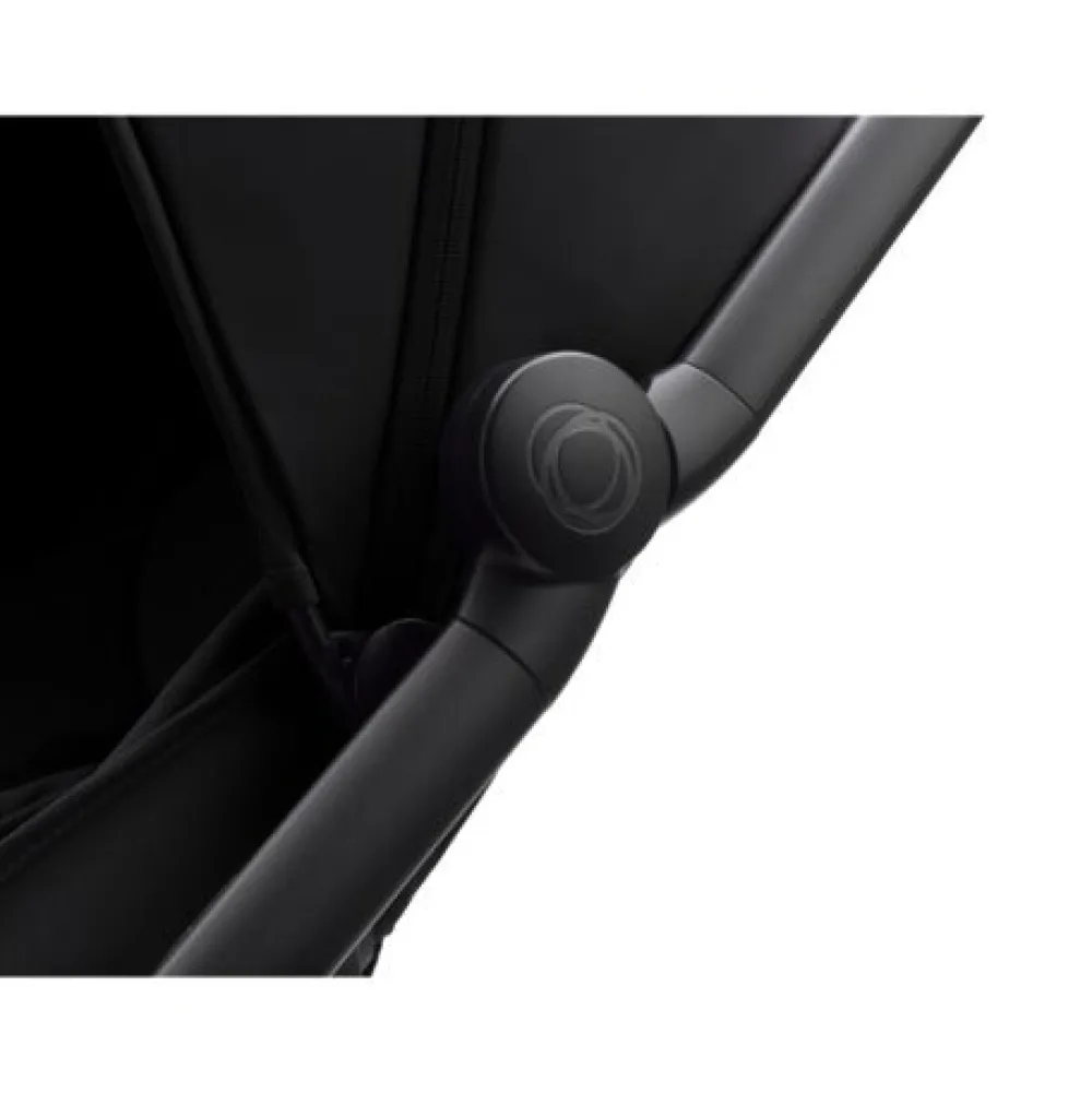 Bugaboo Butterfly inkl. transporttaske - midnight black- Klapvogne Med Ergonomiske Sæder|Rejseklapvogne