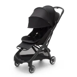 Bugaboo Butterfly inkl. transporttaske - midnight black- Klapvogne Med Ergonomiske Sæder|Rejseklapvogne