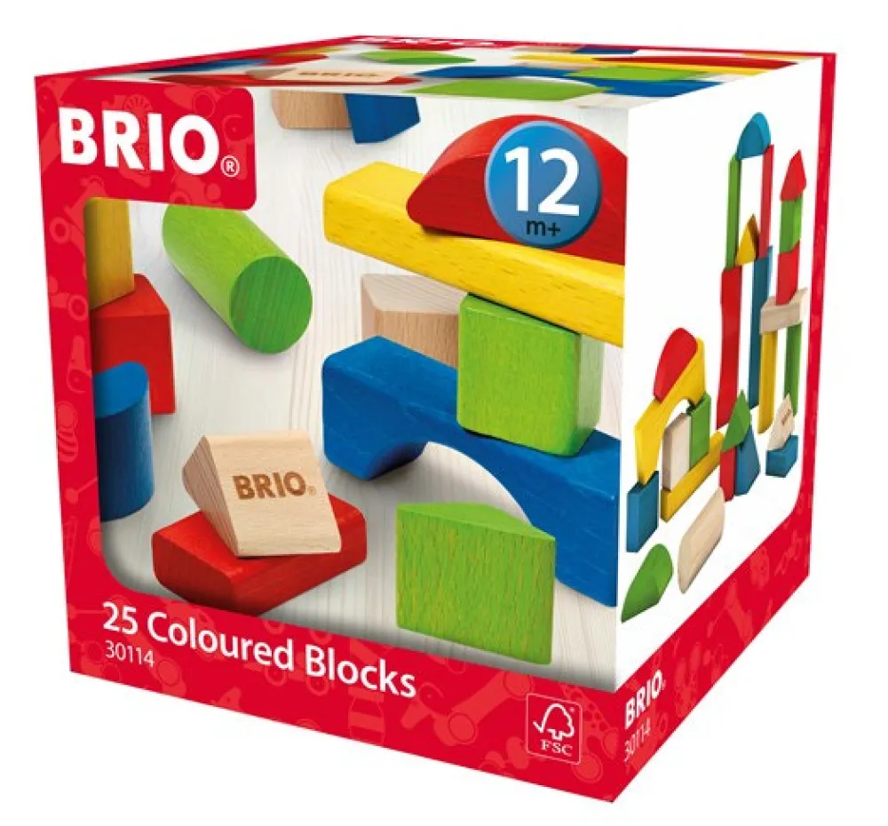Brio Byggeklodser - FSC®- Træklodser