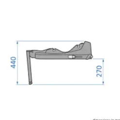 Maxi-Cosi Cabriofix i-Size base- Baser Til Autostole
